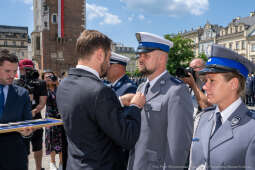 policja, święto, Rynek Główny, Kraków, Miszalski, Honoris Gratia, 2025, Fryczek