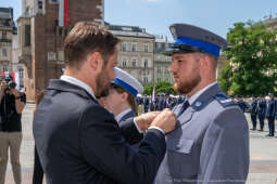 policja, święto, Rynek Główny, Kraków, Miszalski, Honoris Gratia, 2025, Fryczek