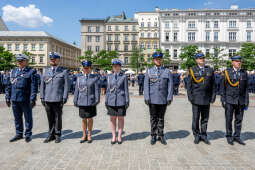 policja, święto, Rynek Główny, Kraków, Miszalski, Honoris Gratia, 2025, Fryczek