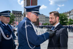 policja, święto, Rynek Główny, Kraków, Miszalski, Honoris Gratia, 2025, Fryczek