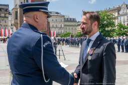 policja, święto, Rynek Główny, Kraków, Miszalski, Honoris Gratia, 2025, Fryczek