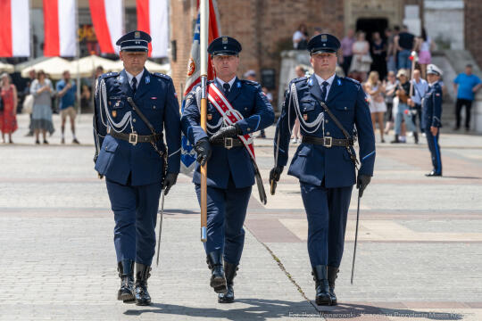 policja, święto, Rynek Główny, Kraków, Miszalski, Honoris Gratia, 2025, Fryczek