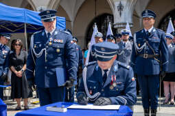 policja, święto, Rynek Główny, Kraków, Miszalski, Honoris Gratia, 2025, Fryczek