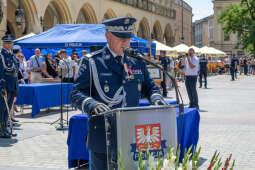 policja, święto, Rynek Główny, Kraków, Miszalski, Honoris Gratia, 2025, Fryczek