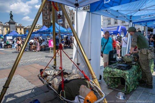 policja, święto, Rynek Główny, Kraków, Miszalski, Honoris Gratia, 2025, Fryczek