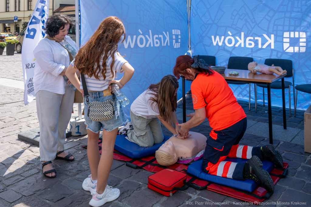 policja, święto, Rynek Główny, Kraków, Miszalski, Honoris Gratia, 2025, Fryczek  Autor: P. Wojnarowski