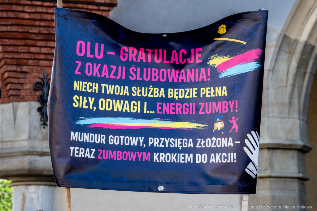 policja, święto, Rynek Główny, Kraków, Miszalski, Honoris Gratia, 2025, Fryczek  Autor: P. Wojnarowski