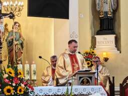 Jubileuszowy Odpust św. Anny w Domu Pomocy Społecznej im. Ludwika i Anny Helclów w Krakowie.