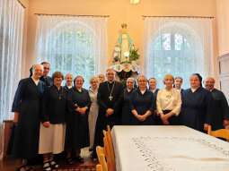 Jubileuszowy Odpust św. Anny w Domu Pomocy Społecznej im. Ludwika i Anny Helclów w Krakowie.