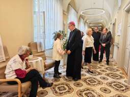 Jubileuszowy Odpust św. Anny w Domu Pomocy Społecznej im. Ludwika i Anny Helclów w Krakowie.