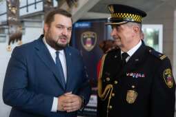 Przekazanie obowiązków Komendanta Straży Miejskiej Miasta Krakowa Zbigniewowi Ulmanowi