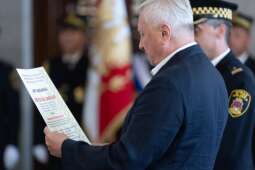 Przekazanie obowiązków Komendanta Straży Miejskiej Miasta Krakowa Zbigniewowi Ulmanowi