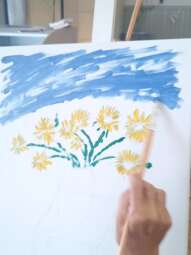 aYTVhMWJ.jpg-Śladami Mistrzów – inspiracje van Goghiem w DPS Helclów.