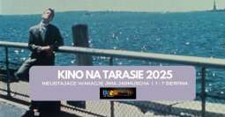 Logo: Kino na Tarasie. Nieustające wakacje Jima Jarmuscha