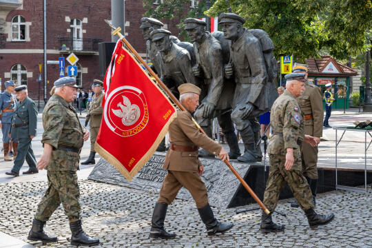 PW_544_001_fot. Piotr Wojnarowski.jpg-Kadrówka, marsz, Pierwsza Kadrowa, Piłsudski, Fryczek