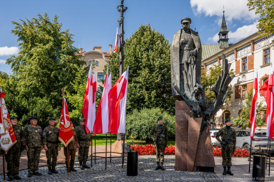 PW_544_002_fot. Piotr Wojnarowski.jpg-Kadrówka, marsz, Pierwsza Kadrowa, Piłsudski, Fryczek