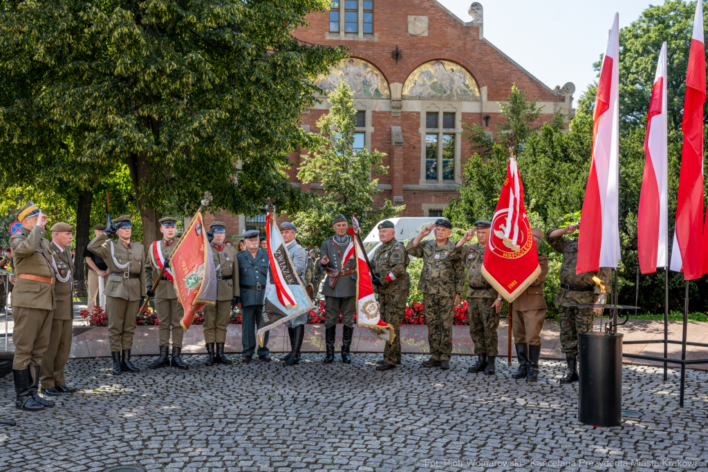 PW_544_005_fot. Piotr Wojnarowski.jpg-Kadrówka, marsz, Pierwsza Kadrowa, Piłsudski, Fryczek  Autor: P. Wojnarowski