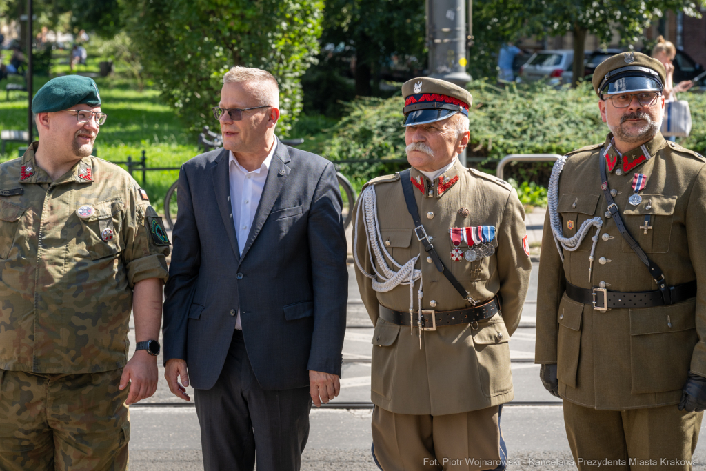 PW_544_006_fot. Piotr Wojnarowski.jpg-Kadrówka, marsz, Pierwsza Kadrowa, Piłsudski, Fryczek  Autor: P. Wojnarowski