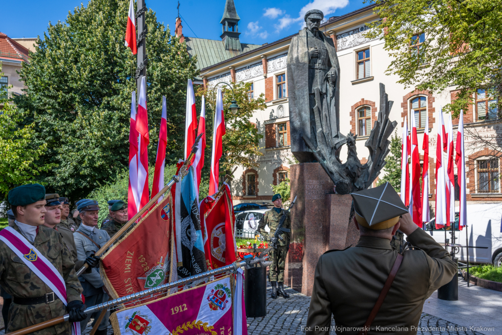 PW_544_009_fot. Piotr Wojnarowski.jpg-Kadrówka, marsz, Pierwsza Kadrowa, Piłsudski, Fryczek  Autor: P. Wojnarowski