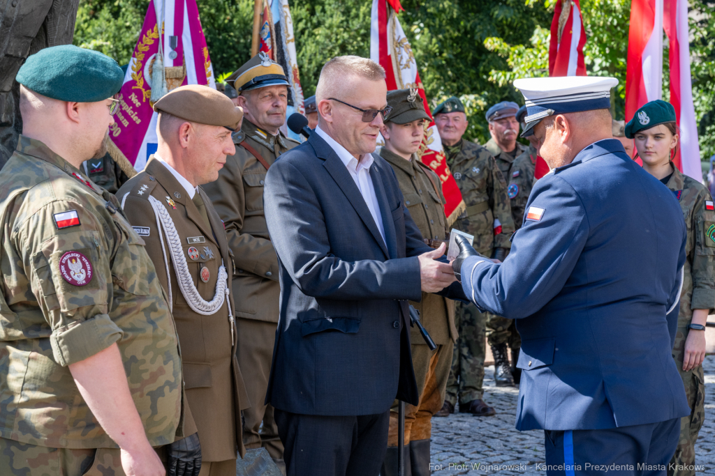 PW_544_015_fot. Piotr Wojnarowski.jpg-Kadrówka, marsz, Pierwsza Kadrowa, Piłsudski, Fryczek  Autor: P. Wojnarowski