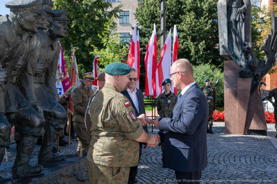 PW_544_019_fot. Piotr Wojnarowski.jpg-Kadrówka, marsz, Pierwsza Kadrowa, Piłsudski, Fryczek