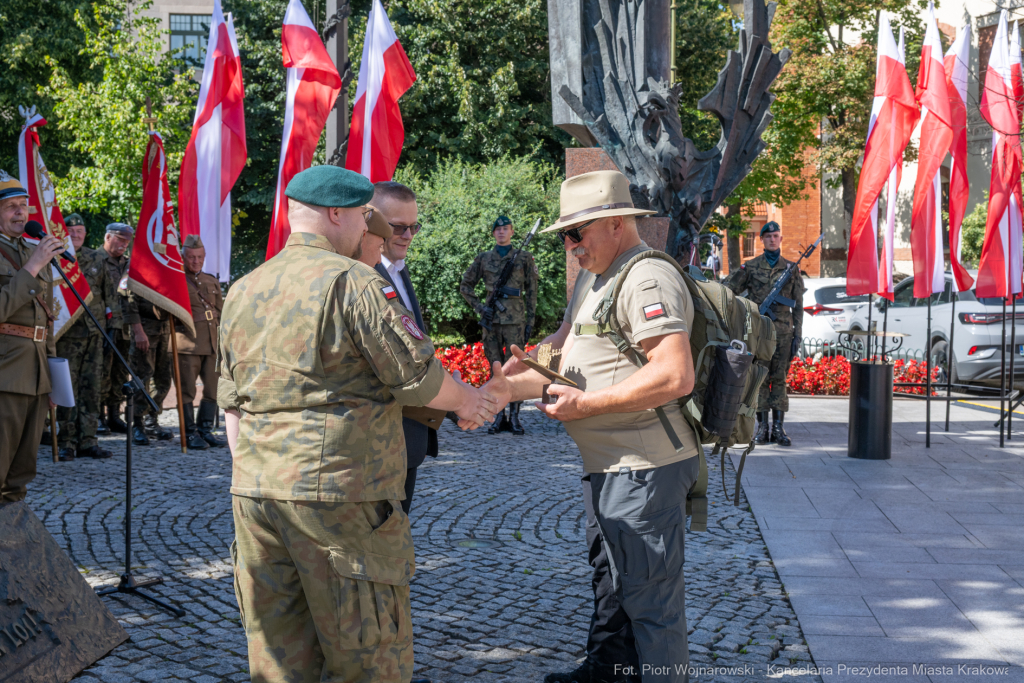 PW_544_022_fot. Piotr Wojnarowski.jpg-Kadrówka, marsz, Pierwsza Kadrowa, Piłsudski, Fryczek  Autor: P. Wojnarowski