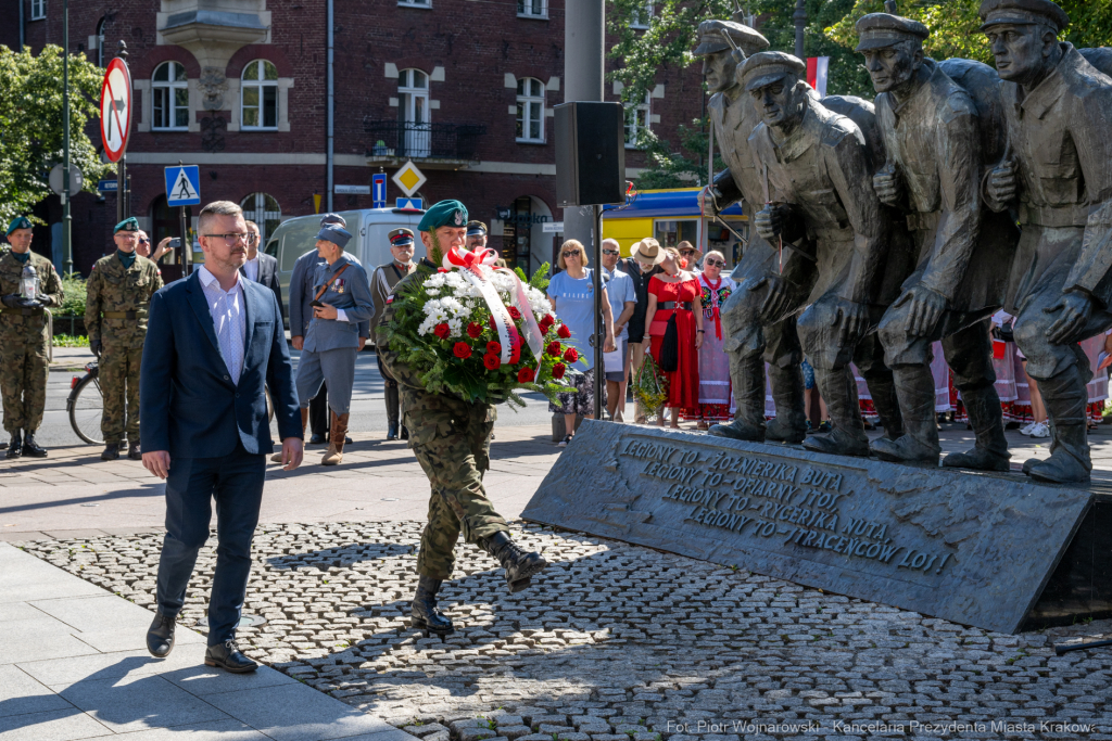 PW_544_024_fot. Piotr Wojnarowski.jpg-Kadrówka, marsz, Pierwsza Kadrowa, Piłsudski, Fryczek  Autor: P. Wojnarowski