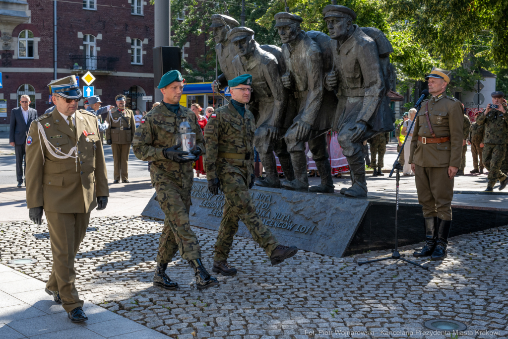 PW_544_027_fot. Piotr Wojnarowski.jpg-Kadrówka, marsz, Pierwsza Kadrowa, Piłsudski, Fryczek  Autor: P. Wojnarowski