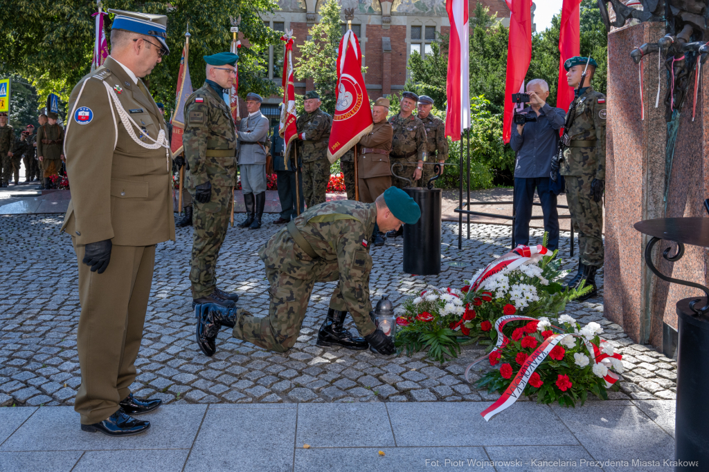 PW_544_028_fot. Piotr Wojnarowski.jpg-Kadrówka, marsz, Pierwsza Kadrowa, Piłsudski, Fryczek  Autor: P. Wojnarowski