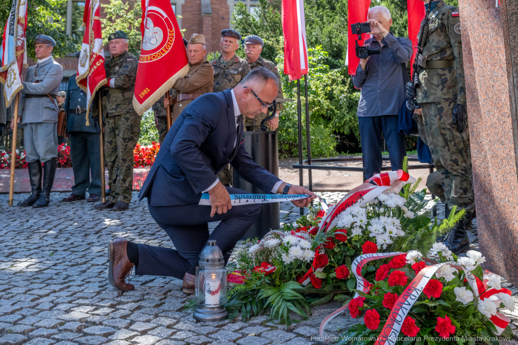 PW_544_031_fot. Piotr Wojnarowski.jpg-Kadrówka, marsz, Pierwsza Kadrowa, Piłsudski, Fryczek  Autor: P. Wojnarowski