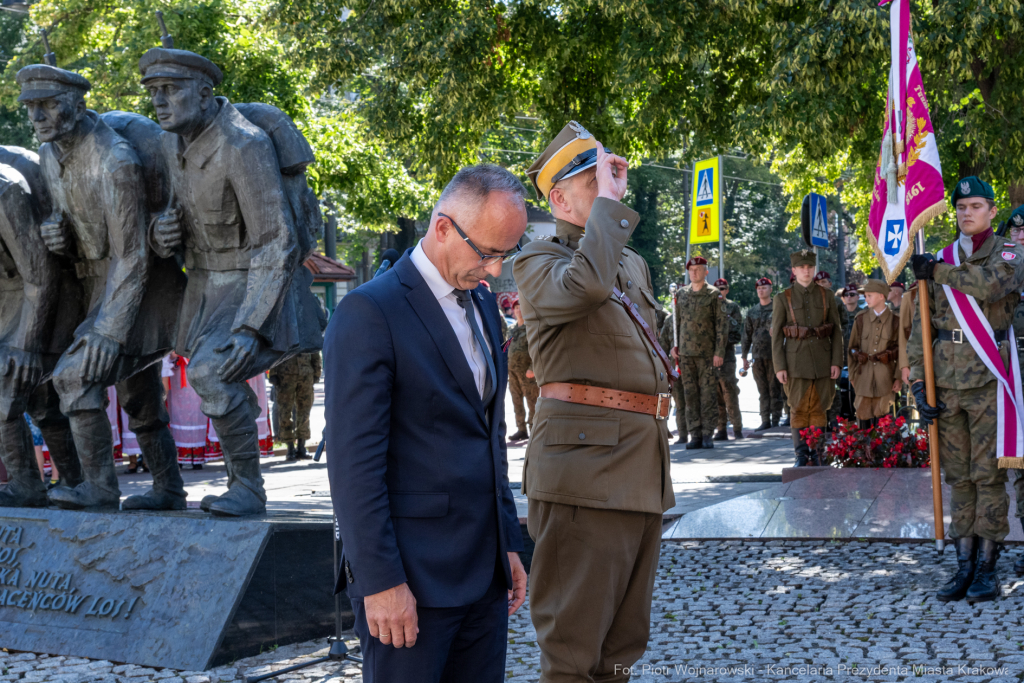 PW_544_032_fot. Piotr Wojnarowski.jpg-Kadrówka, marsz, Pierwsza Kadrowa, Piłsudski, Fryczek  Autor: P. Wojnarowski