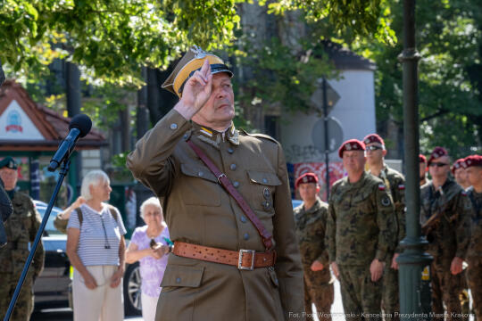 PW_544_034_fot. Piotr Wojnarowski.jpg-Kadrówka, marsz, Pierwsza Kadrowa, Piłsudski, Fryczek