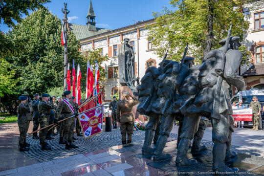 PW_544_036_fot. Piotr Wojnarowski.jpg-Kadrówka, marsz, Pierwsza Kadrowa, Piłsudski, Fryczek