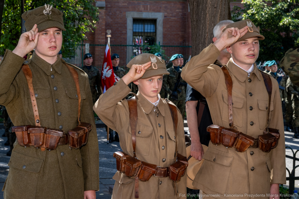 PW_544_037_fot. Piotr Wojnarowski.jpg-Kadrówka, marsz, Pierwsza Kadrowa, Piłsudski, Fryczek  Autor: P. Wojnarowski