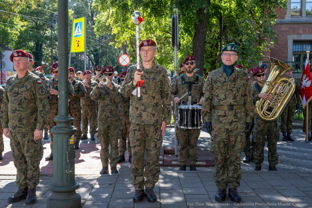 PW_544_038_fot. Piotr Wojnarowski.jpg-Kadrówka, marsz, Pierwsza Kadrowa, Piłsudski, Fryczek  Autor: P. Wojnarowski