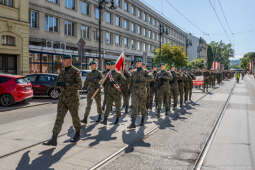 PW_544_041_fot. Piotr Wojnarowski.jpg-Kadrówka, marsz, Pierwsza Kadrowa, Piłsudski, Fryczek
