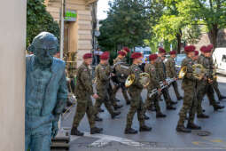 PW_544_043_fot. Piotr Wojnarowski.jpg-Kadrówka, marsz, Pierwsza Kadrowa, Piłsudski, Fryczek