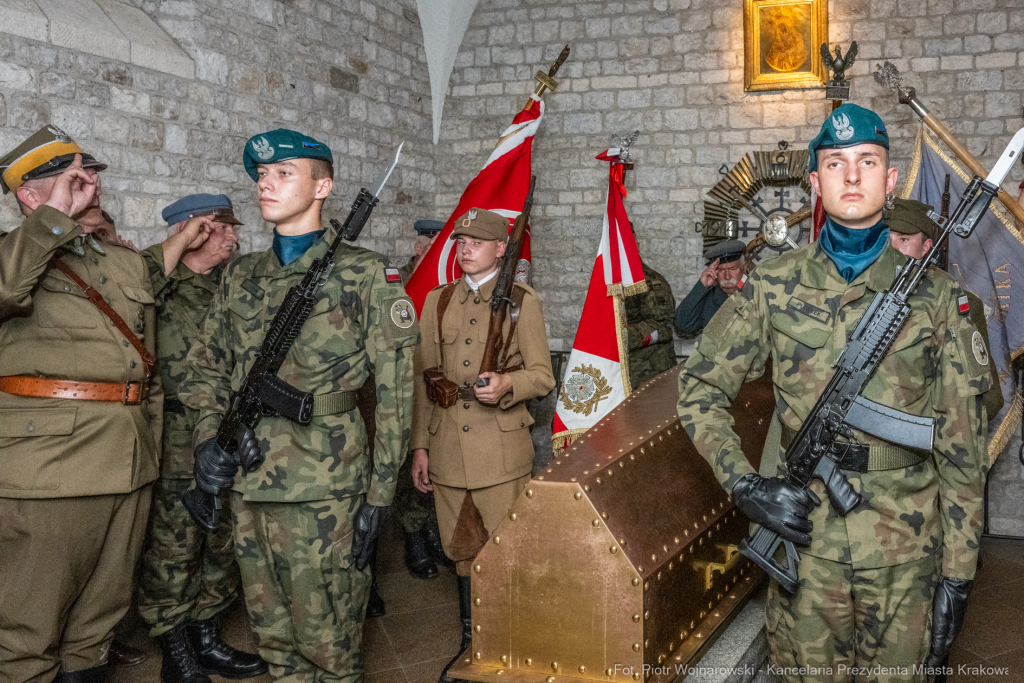 PW_544_052_fot. Piotr Wojnarowski.jpg-Kadrówka, marsz, Pierwsza Kadrowa, Piłsudski, Fryczek  Autor: P. Wojnarowski