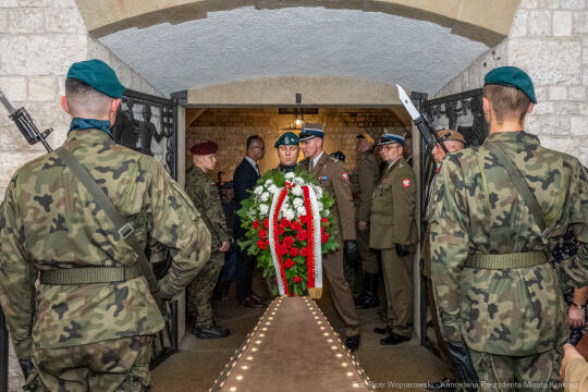 PW_544_053_fot. Piotr Wojnarowski.jpg-Kadrówka, marsz, Pierwsza Kadrowa, Piłsudski, Fryczek