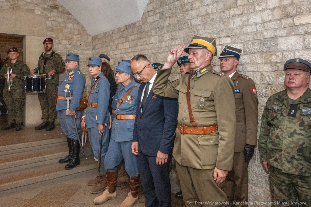 PW_544_060_fot. Piotr Wojnarowski.jpg-Kadrówka, marsz, Pierwsza Kadrowa, Piłsudski, Fryczek  Autor: P. Wojnarowski