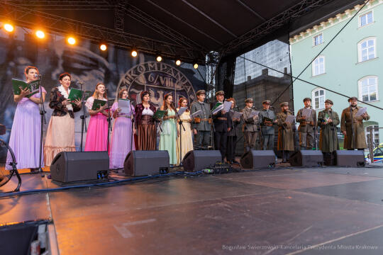 BS-250805-BSK_7153.jpg-Kadrówka, Lekcja Śpiewania