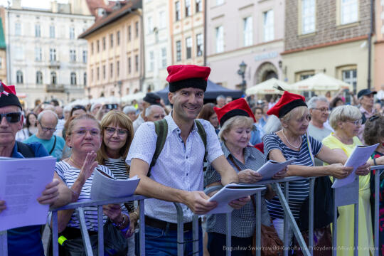 BS-250805-BSK_7174.jpg-Kadrówka, Lekcja Śpiewania