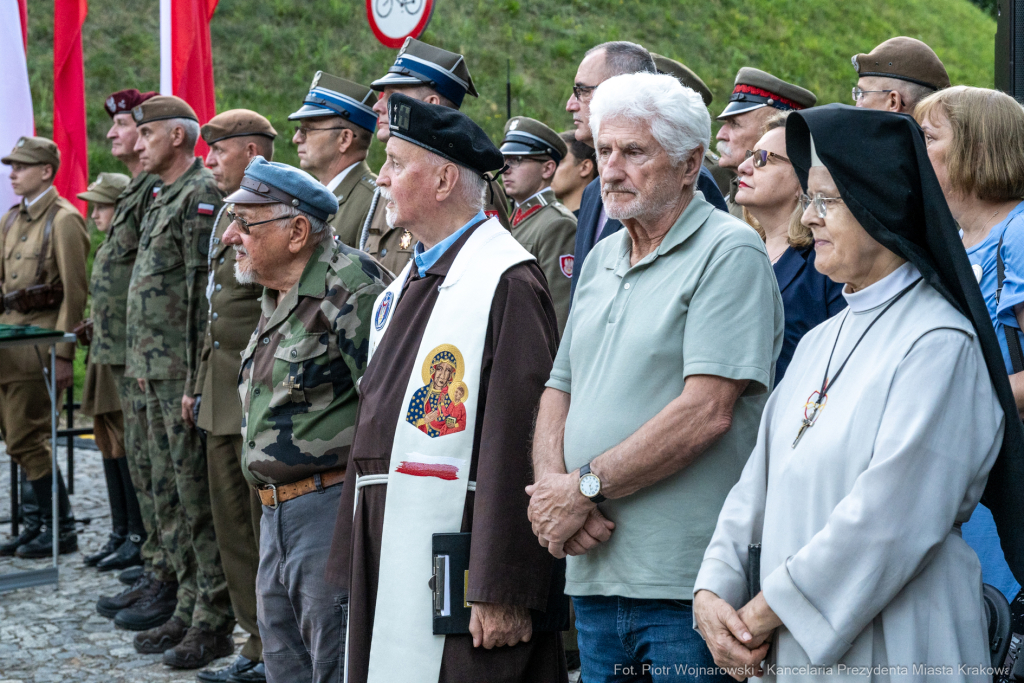 Capstrzyk, Kadrówka, marsz, Pierwsza Kadrowa, Piłsudski, kopiec  Autor: P. Wojnarowski