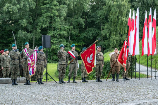 Capstrzyk, Kadrówka, marsz, Pierwsza Kadrowa, Piłsudski, kopiec