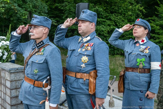 Capstrzyk, Kadrówka, marsz, Pierwsza Kadrowa, Piłsudski, kopiec