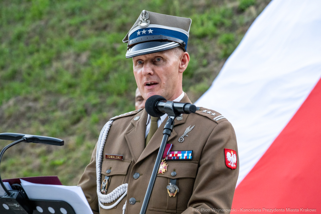 Capstrzyk, Kadrówka, marsz, Pierwsza Kadrowa, Piłsudski, kopiec  Autor: P. Wojnarowski