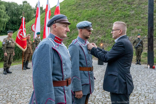 Capstrzyk, Kadrówka, marsz, Pierwsza Kadrowa, Piłsudski, kopiec