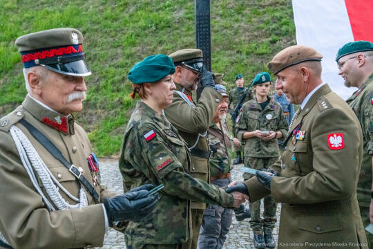 Capstrzyk, Kadrówka, marsz, Pierwsza Kadrowa, Piłsudski, kopiec