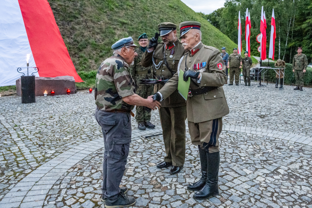 Capstrzyk, Kadrówka, marsz, Pierwsza Kadrowa, Piłsudski, kopiec  Autor: P. Wojnarowski