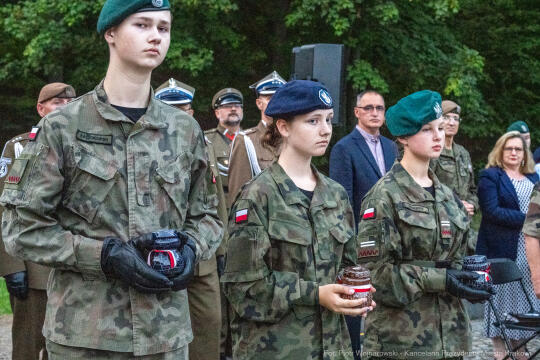 Capstrzyk, Kadrówka, marsz, Pierwsza Kadrowa, Piłsudski, kopiec